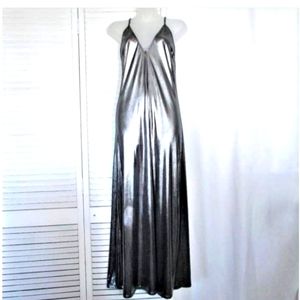 American Apparel metallic dress